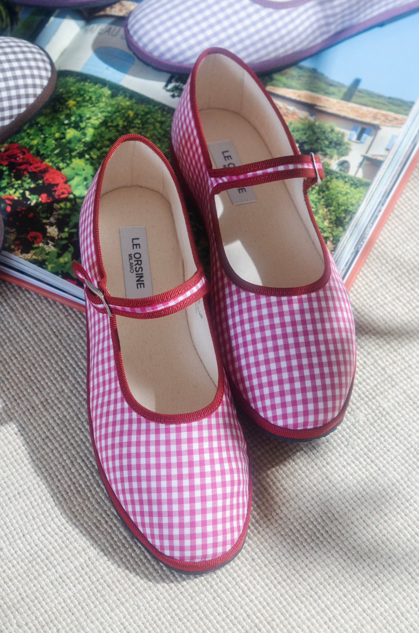 Mary Jane “Normandie” – Handcrafted Vichy Friulane