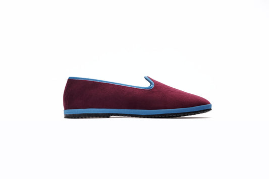 Friulana "Barolo" - Handcrafted Velvet Slippers