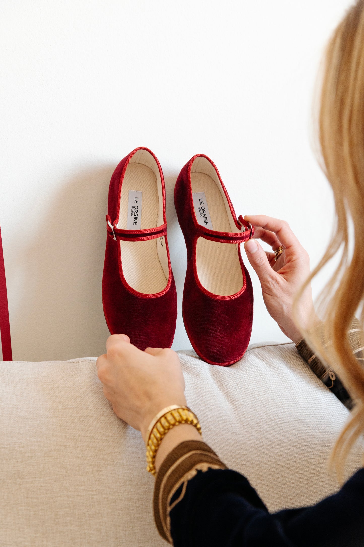 Mary Jane “Canyons” – Handcrafted Velvet Friulane