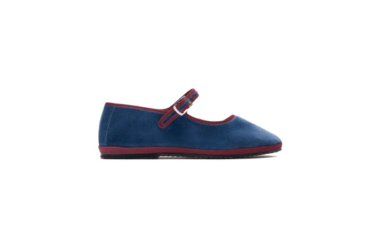 Mary Jane “Detroit” – Handcrafted Velvet Friulane
