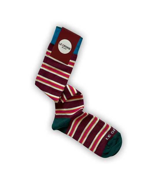 Woman socks: Burgundy