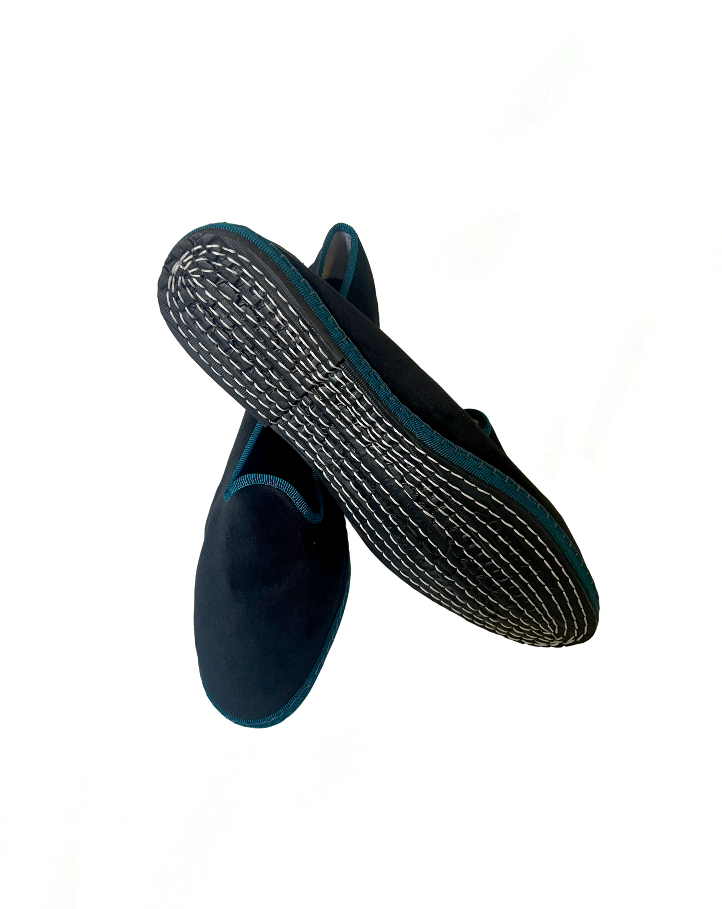 Friulana "Carbonia" - Handcrafted Velvet Slippers