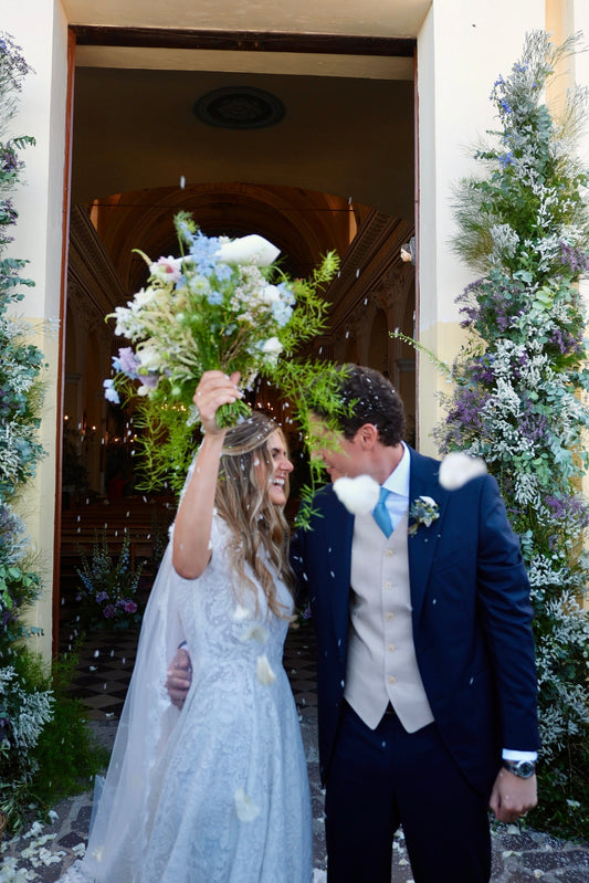 Comfortable yet elegant wedding shoes by Le Orsine — handcrafted Italian Friulane for brides