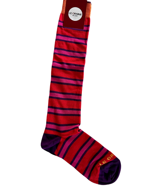 Woman socks: Cherry