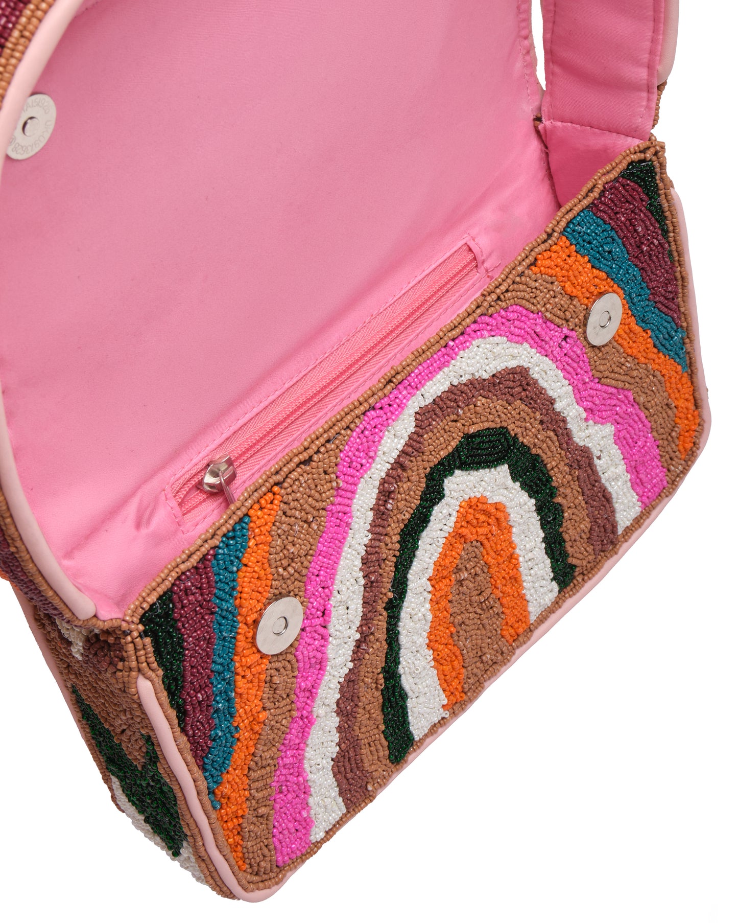 Borsa "Rainbow" / Baguette di perline 