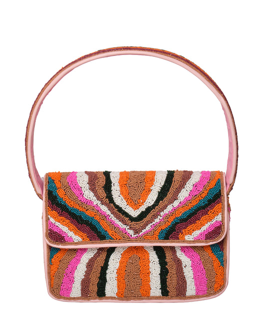 Borsa "Rainbow" / Baguette di perline 