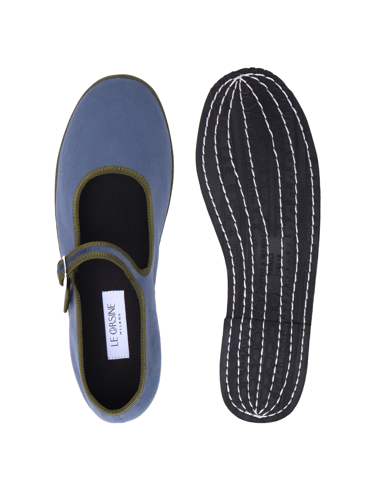 Mary Jane “Monticello” – Handcrafted Velvet Friulane